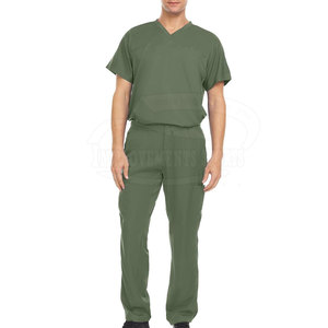Ensembles de blouses d'hôpital à séchage rapide 100% coton, sur mesure, nouveau design, haute qualité pour hommes - Product Image 5