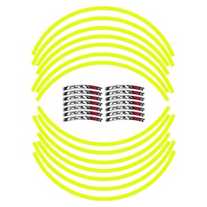 Kit di Strisce Adesive per Cerchi da 17 Pollici per Suzuki GSXS 750-1000, Adesivi per Moto - Product Image 6