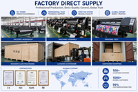 Usine directe 1.9m imprimante à jet d'encre automatique traceur Machine pour tissu Polyester 1 an de garantie solvant