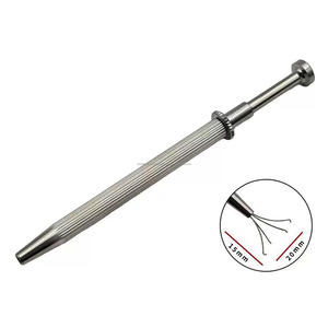 WORLD PRECISION SURGICAL WPS-PBG-01 Manual ISO13485 Certified Stainless Steel Septum Piercing Forceps Piercing Ball <b>Grabber</b> <b>Tool</b> - Product Image 1