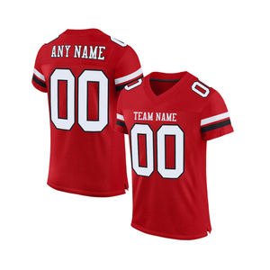 Trendy Plus Size American <b>Football</b> Jersey Breathable Polyester Mesh Rugby Uniform Tops Comfortable Wear - Product Image 4