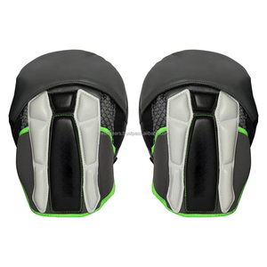 Professional MMA <b>Focus</b> Mitts Boxing Punch <b>Pads</b> Custom Leather Training <b>Pads</b> Wholesale Factory - Product Image 4