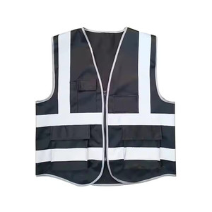 Vêtements de travail haute visibilité gilet de sécurité haute visibilité personnalisé votre Logo Simple bonne qualité bas prix gilet de sécurité haute visibilité - Product Image 3