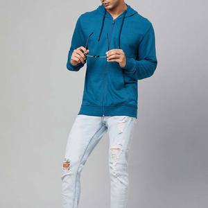 High Quality 2025 Latest Wholesale Men's Hoodies Cotton Polyester 300 Gsm Men's <b>Zip</b> <b>Up</b> Hoodies & Sweatshirts For Sale - Product Image 6