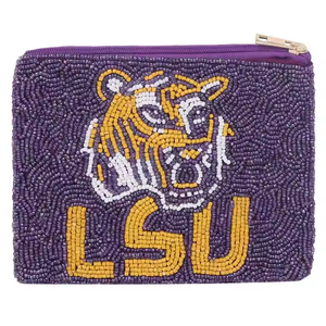 Handmade Colorful Beaded Coin <b>Purse</b> Pocket <b>Money</b> Wallet with Embroidery Seed Bead Customized Hand Pouch by MD HANDICRAFTS - Product Image 3