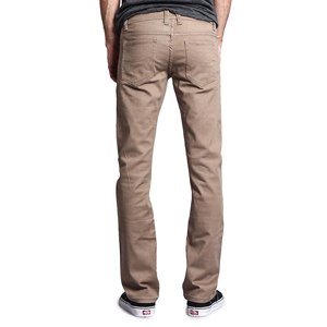 กางเกงขายาวผ้ายีนส์ฟอกสีสำหรับผู้ชายกางเกงผ้าเดนิมสีฟ้าท้องฟ้าดีไซน์ตามสั่ง - Product Image 4