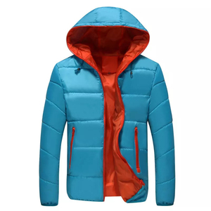 Chaqueta burbuja de lona personalizable para hombre, ligera, elegante, de diseño moderno, novedad de invierno, venta al por mayor, personalizable - Product Image 1