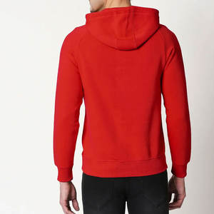 Tendance hommes poids lourd 300GSM Streetwear à capuche personnalisé goutte épaule ajustement avec motif d'impression haute qualité ODM approvisionnement - Product Image 3