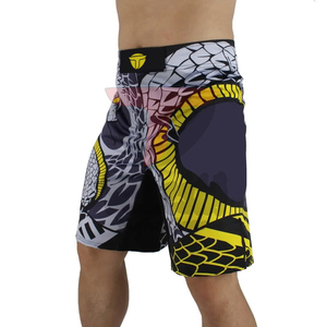 Pantalones cortos de MMA ligeros para hombre al por mayor con logotipo personalizado último diseño personalizado ropa de artes marciales de secado rápido transpirable - Product Image 6