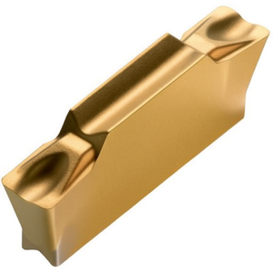 Plaquette de tournage indexable ISO LCMF 031604-CMT8330, largeur 3 mm, revêtement PVD Or, lot de 10 - Product Image 2