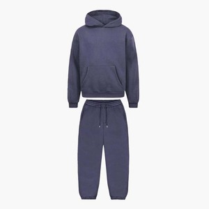 Conjuntos personalizados de alta calidad para hombre, chándales para ropa de hombre y mujer, ropa deportiva de algodón 100%, chándales deportivos - Product Image 1