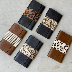 คลัทช์หนังสไตล์ใหม่หนังวัวซ่อนขนสัตว์ผู้หญิงกระเป๋าสตางค์กระเป๋าสตางค์กระเป๋าสตางค์หนังผู้หญิง - Product Image 5