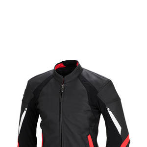 Veste de moto d'hiver personnalisée pour hommes en cuir imperméable de haute qualité avec toile avant grande taille nouveauté - Product Image 4