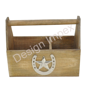 Bottles Display <b>Wooden</b> <b>Rack</b> With Handle Waiters Hotel Serving Bottle Stand Decorative <b>Wooden</b> Caddy for Tabletop at Best Prices - Product Image 4