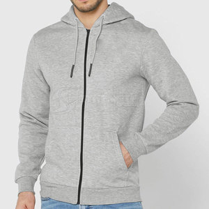 Sudadera con capucha y cremallera para hombre, estilo nuevo, tejida a crochet, para invierno, personalizada, al por mayor, de alta calidad, poliéster/algodón, ropa informal - Product Image 2