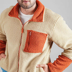 Veste polaire de camouflage enduite polaire pour hommes, veste d'extérieur coupe-vent imperméable de printemps, vente en gros - Product Image 3