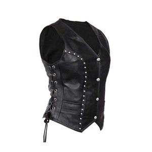 Chaleco de Seguridad para Motocicleta de Cuero Personalizado, Unisex, Profesional, para Carreras, Talla Grande, Sin Mangas, Ecológico e Impermeable - Product Image 5