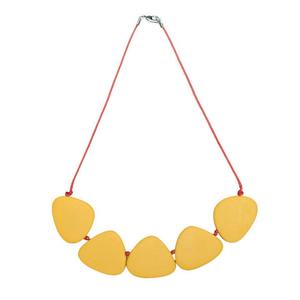 Tube en résine strié abstrait multicolore de haute qualité, poli, rouge et rose, emballé, style artisanal naturel, du fabricant indien - Product Image 1