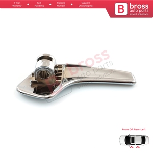 มือจับประตูด้านในซ้าย BDP219 ทำจากพลาสติกเคลือบอลูมิเนียม สำหรับรถ Corsa D S07 ปี 2006-2014 แบบ 4/5 ประตู แฮทช์แบค แวน 13297813 - Product Image 4