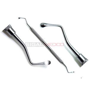 Curettes Lucas chirurgicales dentaires de qualité supérieure 88 cuillères à double extrémité 4mm Instruments médicaux professionnels de chirurgie buccale en acier inoxydable - Product Image 1