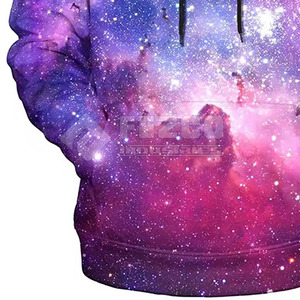 Diseñe su propio logotipo Peso ligero Básicos Sudaderas con capucha de mezcla de algodón Mejor calidad Nuevo diseño Sudaderas con capucha de sublimación - Product Image 6