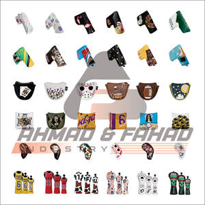 Custom Designed PU Leather Golf <b>Driver</b> Head Cover with Embroidered Logo High Quality <b>Headcovers</b> - Product Image 1