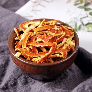 Rebanadas de cáscara de naranja seca sin azúcar precio más barato comestible delicioso cáscaras de corte de mandarina seca - Product Image 5