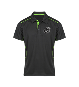 Athlefit Jersey de punto de Jacquard ligero para hombre, Manga corta clásica para Polo para deportes y eventos casuales, equipo de equipo - Product Image 1