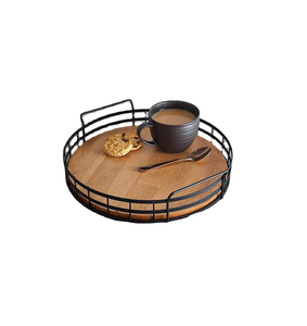 Wholesale Price Wooden Platter Serving <b>Tray</b> for Formal Dining for Serving Appetisers and <b>Snacks</b>-from India - Product Image 1