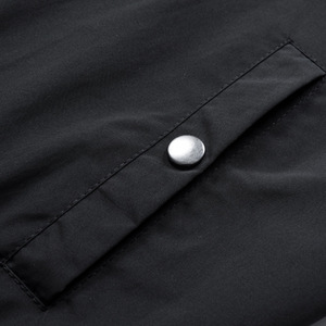 Blouson aviateur en toile personnalisé pour homme, couleur personnalisée, hiver, écologique, coupe-vent, pour le bureau - Product Image 4