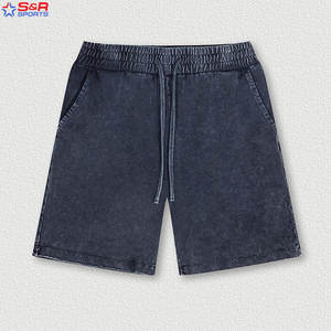 Customized Acid Wash <b>Shorts</b> For <b>Men</b> Fitness Workout Sports <b>Running</b> With Custom Size Quick Dry Breathable Acid Wash <b>Shorts</b> Man - Product Image 3