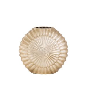 Florero de aluminio exclusivo de diseño de tendencia de primera clase con líneas limpias y acabado silencioso elaborado para hoteles, restaurantes y hogares - Product Image 3