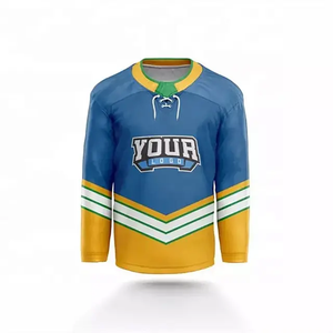 Maillot de hockey sur glace unisexe sur mesure avec logo personnalisé et design d'équipe 100% polyester respirant - Product Image 4