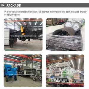 Trituradora de tambor horizontal, rama de árbol de madera, trituradora forestal de alta resistencia horizontal, trituradora de ramas de árbol, trituradora de madera - Product Image 5