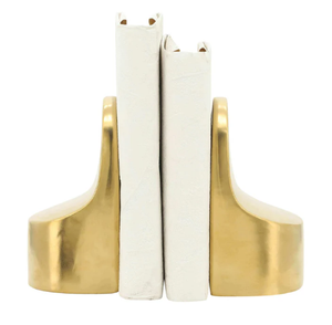 Sujetalibros de hierro fundido, sujetalibros decorativos de alta resistencia para decoración del hogar de Metal antiguo para escritorio de oficina - Product Image 3