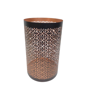 Porte-bougie décoratif en fer de couleur noire Nouveau design Pot à bougie pour le salon et la décoration de Noël fait à la main - Product Image 6