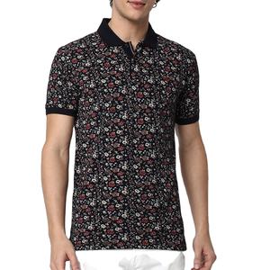 Chemise à manches courtes pour homme personnalisée, impression par transfert thermique, tissu en toile écologique, respirant, durable, coupe ajustée, séchage rapide - Product Image 1