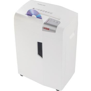 HSM Shredstar X15 P-4 White/Silver <b>Paper</b> Shredder Efficient Particle Cutting for Staples <b>Paper</b> Clips Credit Cards CDs/DVDs - Product Image 3