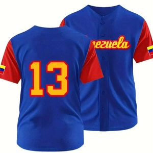 Sublimation Printing Baseball Uniform for Custom Youth Baseball Jersey OEM Good Quality Low Price Breathable for Men's 2025 - Product Image 1