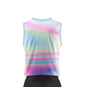 Uniforme de Voleibol de Alta Calidad con Tela Avanzada Absorbente de Sudor, Logotipo Estampado Tie Dye, Multicolor, para Equipos - Product Image 5