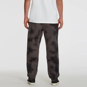 2025 Pantalons de survêtement baggy tricotés 100% coton pour hommes, délavés à l'acide, logo personnalisé, taille moyenne haute, coupe ample, pantalons de survêtement lourds pour hommes - Product Image 2