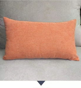 Luxury Cotton <b>Throw</b> Pillow for Living Room Sofa-Solid Pattern Customizable High Quality Stain Resistant Washable Magnetic Flame - Product Image 5