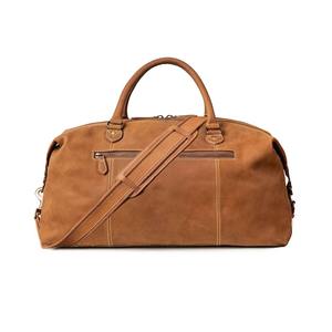 DRAKENSBERG Sac de voyage en cuir haut de gamme fait à la main pour hommes Grand style vintage Ray Cognac Brown Duffle de voyage Durable - Product Image 4