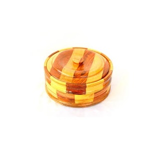 Boîte à casseroles en bois faite à la main/boîte roti/boîte chapati boîte à casseroles en bois de haute qualité - Product Image 1