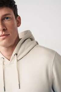 Sweat à capuche pour homme, style hiver, très vendu, prix bas, motif uni, 100% coton, respirant, séchage rapide - Product Image 5