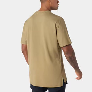 Camiseta ajustada de algodón de 270g transpirable y sostenible de primera calidad personalizada para hombre, Camiseta deportiva en ZOHAN CREATIONS - Product Image 2