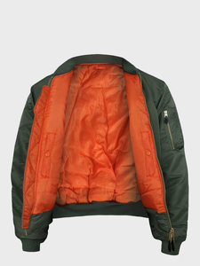 Patch personnalisé broderie vestes pour hommes hiver Bomber basket-ball collège veste de baseball pour hommes pour adultes - Product Image 3