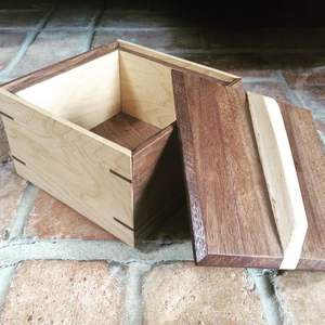 Antique Style Wooden Handmade Eco-Friendly Multifunction <b>Storage</b> <b>Box</b> for Collectors and Living Room <b>Decor</b> - Product Image 3