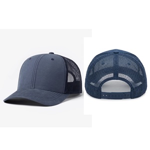 New 5 Panel Solid 3D Embroidery 100% Cotton <b>Baseball</b> <b>Cap</b> Women Men Snapback Adjustable Suede Mesh Trucker Hat Custom Logos - Product Image 4