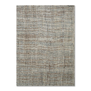 Alfombra de Lana Afgana Azul Manifest, Tejida a Mano, Rectangular, con Patrón Abstracto, para Sala de Estar, Re-1299, Hecha a Mano para Uso Doméstico - Product Image 1